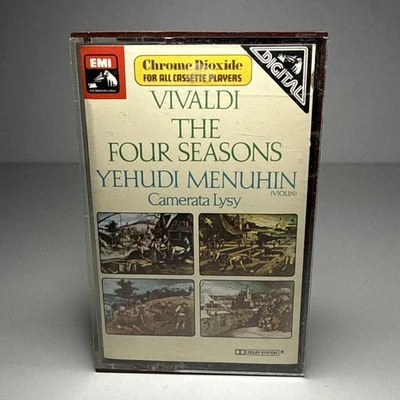 Vivaldi The Four Seasons - Yehudi Menuhin Camerata Lysy - Cassetta Nastro - Image 1 of 4
