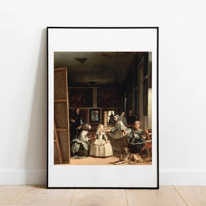 Art print Velazquez Las Meninas dog art poster print gallery wall art decor - Picture 1 of 12
