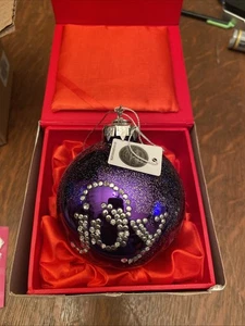 Decorazione natalizia vetro swarovski 2016 edizione limitata 376/410 HSN Joy 3,5” - Foto 1 di 9