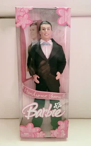 Barbie Hübscher Bräutigam Ken Hochzeit Puppe 2004 Neu in OVP! Mattel - Bild 1 von 2