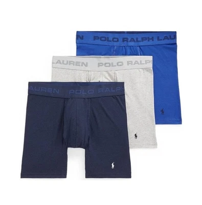 Polo Ralph Lauren nuevo con etiquetas. Talla S. Pack de 3. Calzoncillo boxer FREEDOM FX. Azul. Precio de venta sugerido por el fabricante 54,50 USD Foto 1 de 4