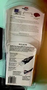 BELKIN USB 2 High Speed 2.0 Cable 16 ft / 5m A Plug /B Plug 480 Mbps-- New! - Picture 1 of 6