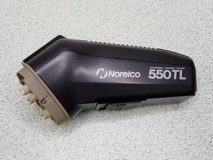 Afeitadora eléctrica de triple cabezal Norelco 550TL (sin tapa, sin cable) sin probar - Imagen 1 de 10