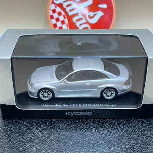 KYOSHO 1/43 Mercedes-Benz CLK DTM AMG Coupe Street version Silver 03218S - Picture 1 of 5