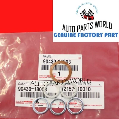 GENUINE TOYOTA 4RUNNER TACOMA TRANSFER & DIFFERENTIAL SERVICE 3 TYPE GASKETS KIT - Image 1 of 4