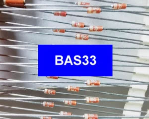 30pcs BAS33 Diode DO-35 VISHAY #SEQ122 - Picture 1 of 1