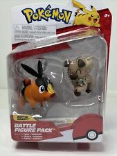 Pokemon Battle Action Figure Pack TEPIG and ROCKRUFF Battle Ready NIB