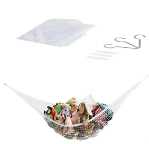 Stofftier Aufbewahrung Hängematte Plüschtier Hängen Netz Aufbewahrung Wand Ecknetz - Bild 1 von 4