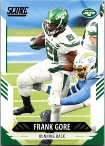 2021 Score Frank Gore New York Jets #46 - Picture 1 of 2