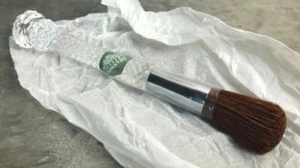 Shannon Leaded Crystal Ornate Antique Style Makeup Brush Ireland Brand New - Picture 1 of 5