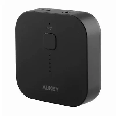 TACKLIFE AUKEY BR-C1, Bluetooth 5.0 Sender&Empfänger und Bluetooth Adapter Schwarz