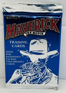 1994 Maverick The Movie Trading Cards Pack - One Sealed Pack With 8 Cards - Picture 1 of 4