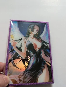 Boa Hancock One Piece Heartbeat Dimension Goddess Story Acrylic Waifu A6 Card - Picture 1 of 1