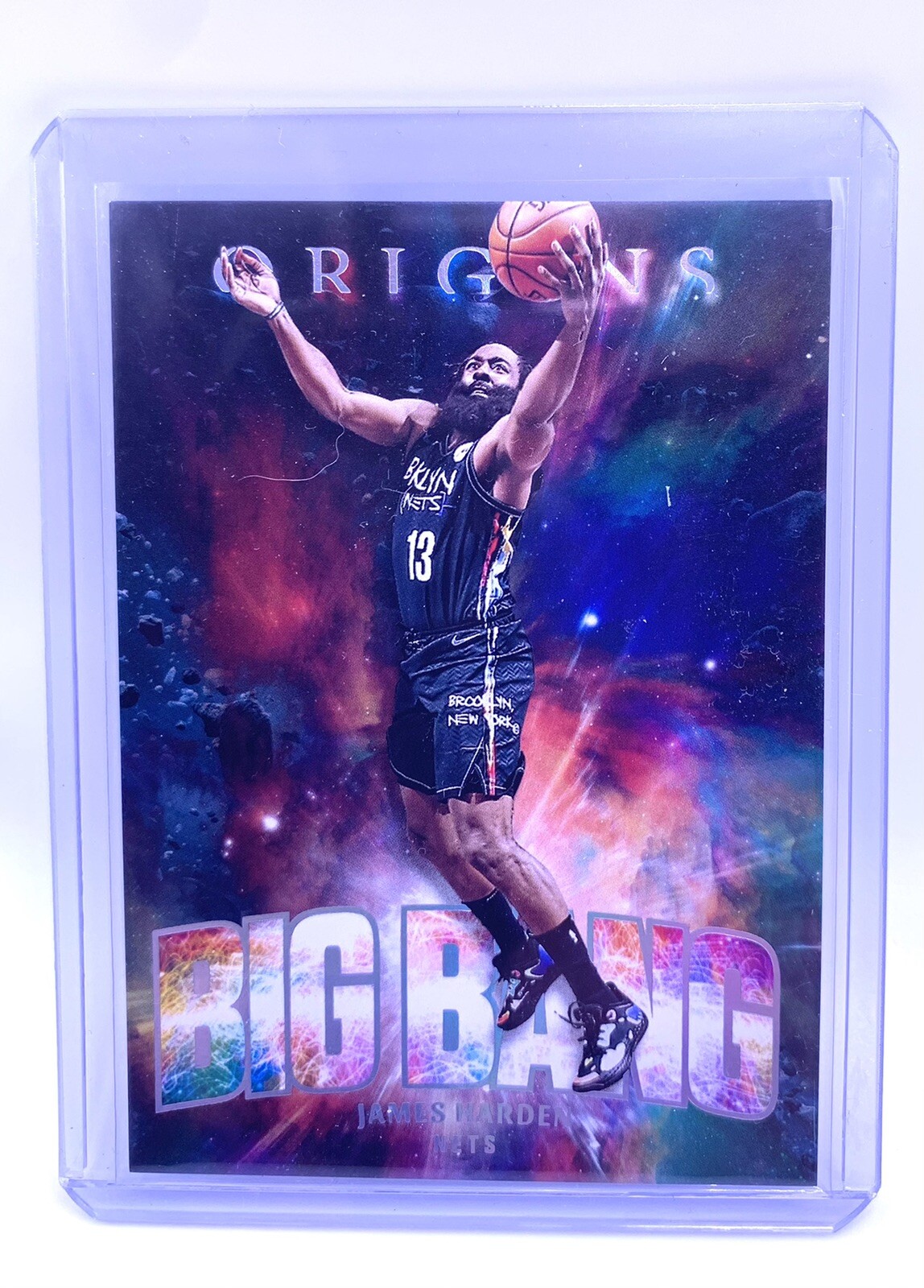 JAMES HARDEN 2021-22 PANINI ORIGINS BIG BANG SSP CASE HIT!! NETS 76ERS