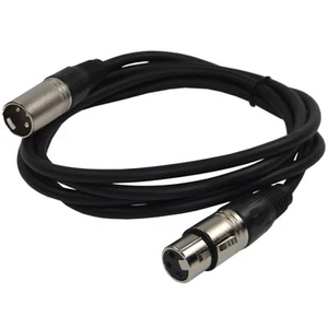 6 Feet XLR to XLR Microphone Cable (3-pin M/F) for Audio Technica Microphones - Picture 1 of 3
