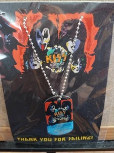 KISS Kruise VII Dog Tag NEW KISS Memorbelia KISS NAVY Simmons Stanley KK7 - Picture 1 of 3