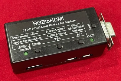 RGB Zu HDMI CPLD Hochwertiger HDMI Adapter Mit PC TTL Puffer (MDA, CGA & EFA) - Bild 1 von 4
