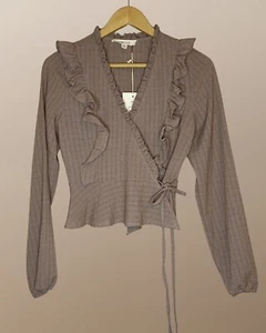 Neu mit Etikett Shabby Chic Bluse Zimtbraun Größe XS - Bild 1 von 5