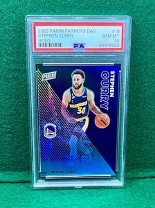 2023 Panini Father's Day STEPHEN CURRY Holo Prizm #19 /149 PSA GEM MINT 10 - Picture 1 of 2