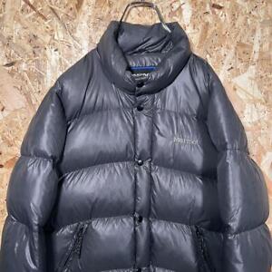 Men size M Marmot Down Jacket M-3 Charcoal Gray Vintage Outer Jacket Blouson Ori