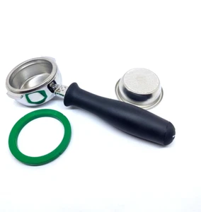 Rancilio Bottomless Portafilter Filter Holder Gasket 21g & 14g Filter Basket set - Picture 1 of 6