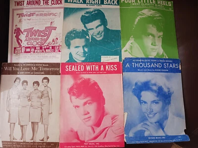 Four Different Vintage Songbooks of the 60'S from Six Different Artist - Image 1 of 4