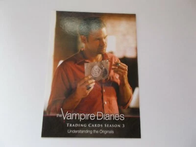 Cryptozoic: The Vampire Diaries "UNDERSTANDING THE ORIGINAL" #28 S3 Trading Card - Image 1 of 2