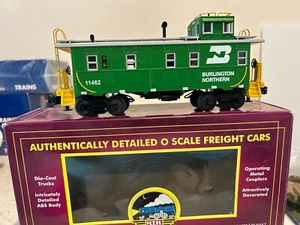 MTH 20-91026 Burlington Northern Steel Caboose LN - Picture 1 of 7