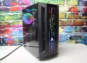 Custom RGB Gaming Desktop PC Intel Core i7 3.40 Quad 32 GB SSD Nvidia RTX 5060 - Imagen 1 de 8