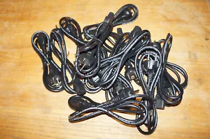 Lot of 13:  C7 CEE7/7 (Europe) to IEC 60320 C13  Power Cords 2-Prong Round 6' - Picture 1 of 7