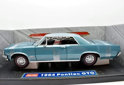 Modellino auto americane scala 1:18 pontiac GTO 1964 sun star diecast modellismo - Immagine 1 di 4