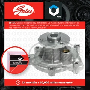 Water Pump fits DAIHATSU TERIOS J2 1.5 2005 on 3SZ-VE Coolant Gates Quality New - Picture 1 of 4
