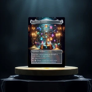 Chromatic Orrery Custom made Proxy game card - Picture 1 of 1