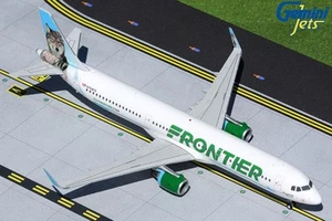 G2FFT973 GeminiJets A321-200 1/200 Model Virgina the Wolf Frontier Airlines - Picture 1 of 1