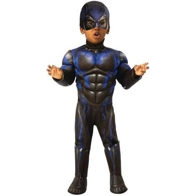 Marvel Toddler Boys Black Panther Muscle Chest Costume Wakanda Avengers 3t/4t. - Image 1 of 3