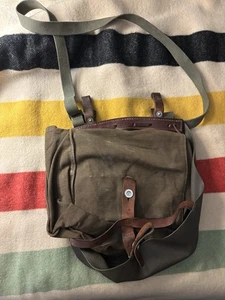 Bolso Castella Militar Sueco De Colección Cuero Retro Clásico Icónico Único - Imagen 1 de 4