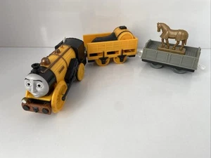 Tomy Trackmaster Thomas The Tank Engine Battery Stephen Rocket and Horse - Picture 1 of 15