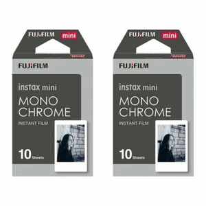 Fujifilm Instax Mini MONOCHROME Film TWIN PACK (20 Shots)   - Picture 1 of 2