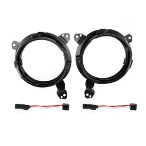 Black 9" Headlights Mounting Bracket Alloy For 2018-2022 Jeep JL JLU GladiatorJT - Bild 1 von 11