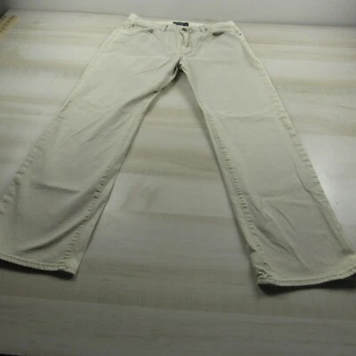 Lucky Brand Jeans Mens 33x32 (Measured 32x30) Beige 363 Vintage Straight Denim - Image 1 of 4
