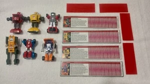 G1 Transformers Brawn, Bumblebee, Huffer, Cliffjumper, Windcharger, and Gears - Picture 1 of 24