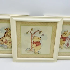 Winnie The Pooh And Friends Wall Art 11 3/4” Set Of 3 - Picture 1 of 9