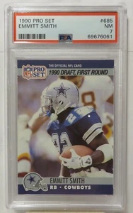 1990 Emmitt Smith Draft First Round ProSet #685 PSA 7 NM - Bild 1 von 2