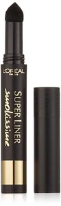 3 x L'Oreal Paris Super Liner Smokissime Eye Liner Pen - 100 Black Smoke - Foto 1 di 1