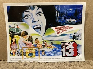 Pegatina Vinilo Viernes 13 Terror 3" x 4" ¡Envío Gratis! Slasher retro años 80 - Imagen 1 de 1