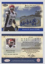 2008 SAGE Aspire Hula Bowl Auto Bruce Hocker #H7 Auto