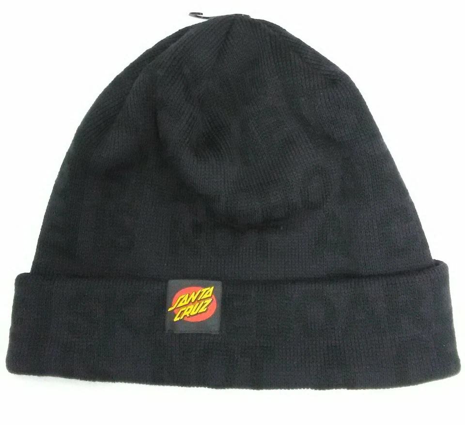 Santa Cruz skateboards Not a Crime beanie black/charcoal - Image 1 of 1