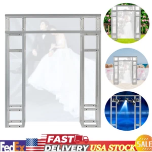 3Pcs DJ Lighting Square Truss Display Backdrop Stand Wedding Stage Tent System - Picture 1 of 18