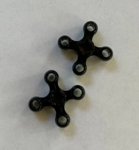 LEGO PN 32072 Technic Knob Gear - Black - 6 Pieces - New - Picture 1 of 1