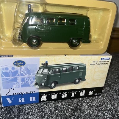 New Vanguards 1/43 Scale VA08000 - VW LTI Transporter - Hessen Polizei Germany - Image 1 of 4